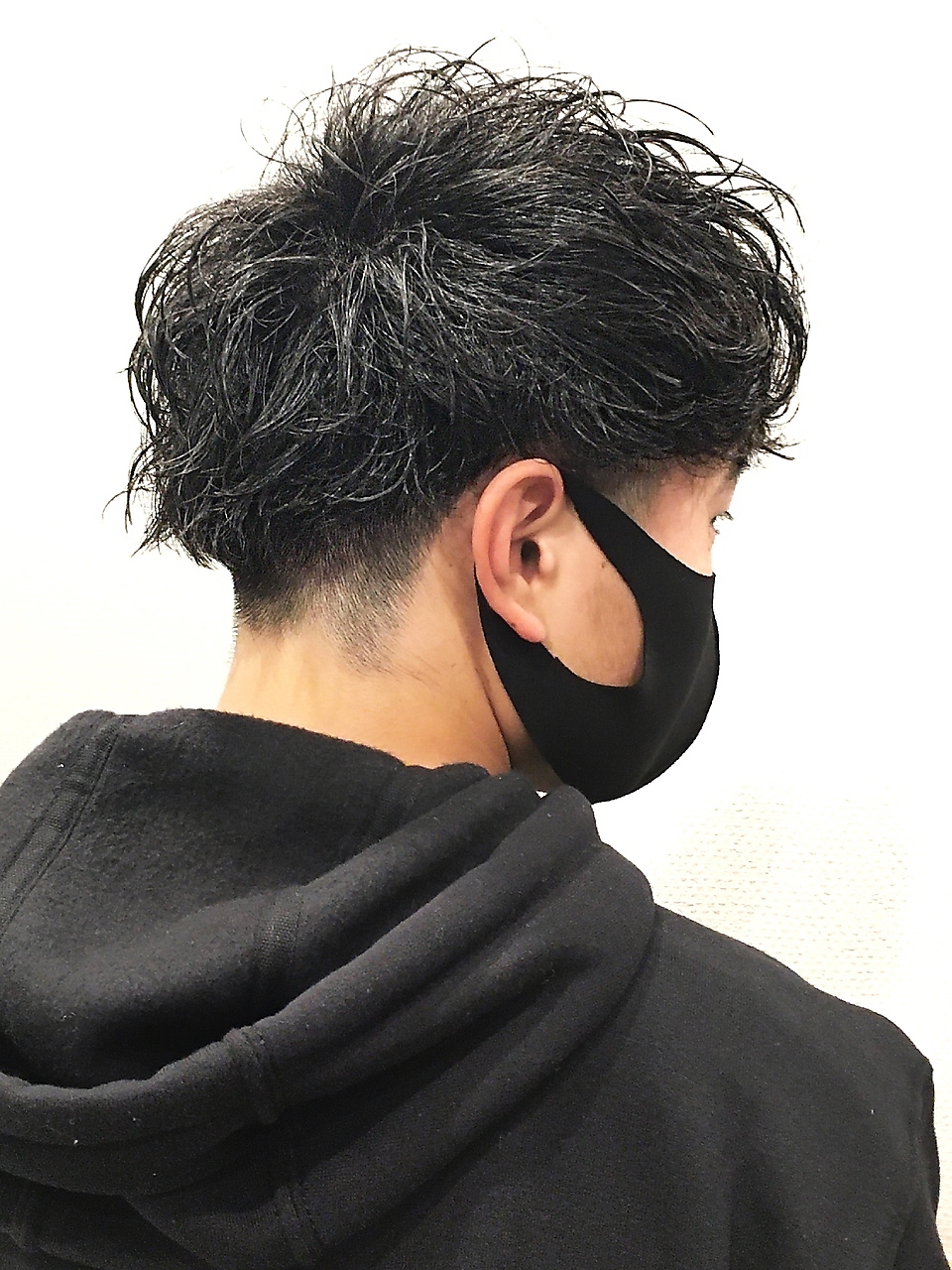 ツーブロックスパイラルパーマ