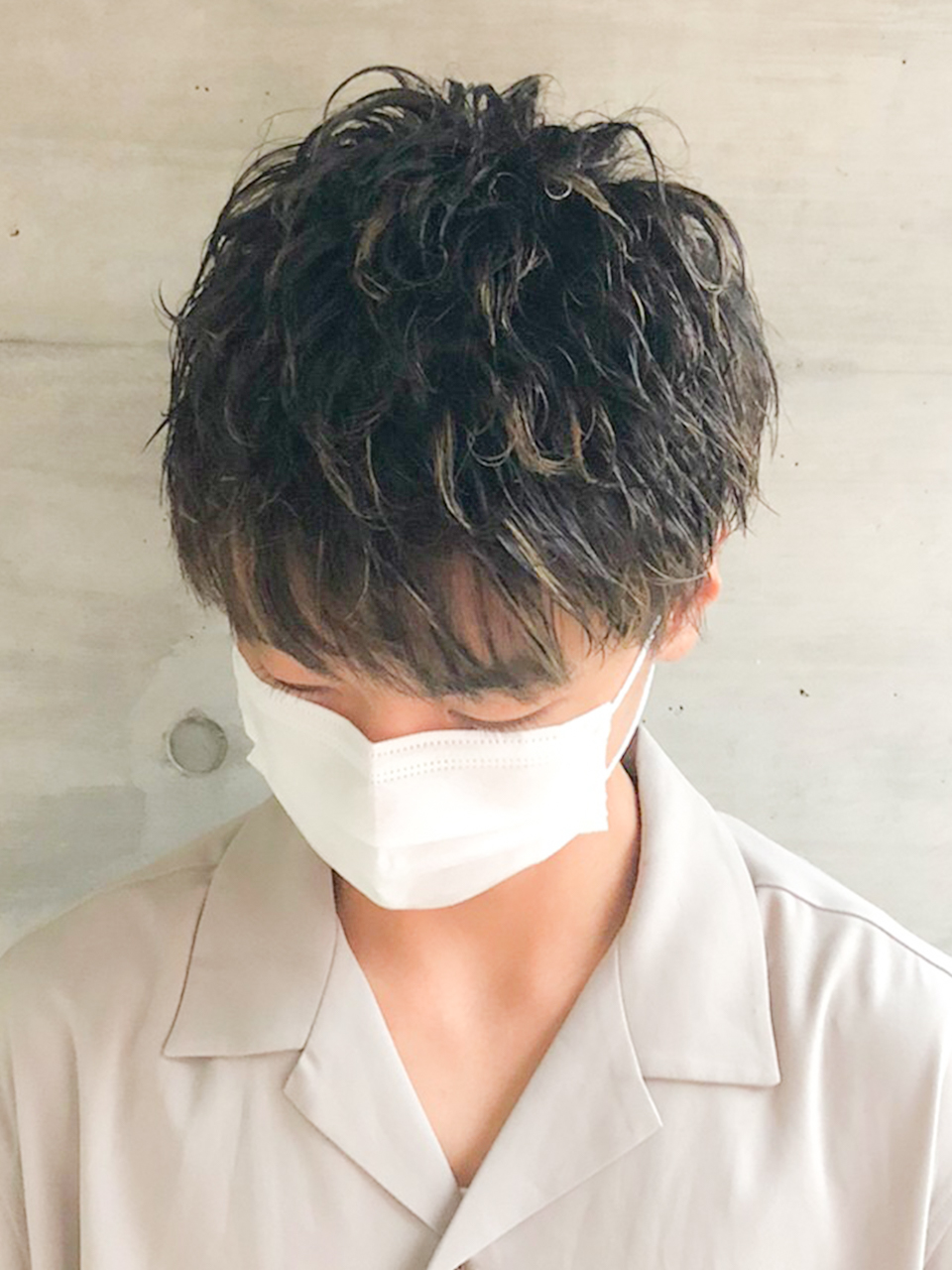 おしゃれ感ソフトスパイラルパーマくせ毛風パーマ