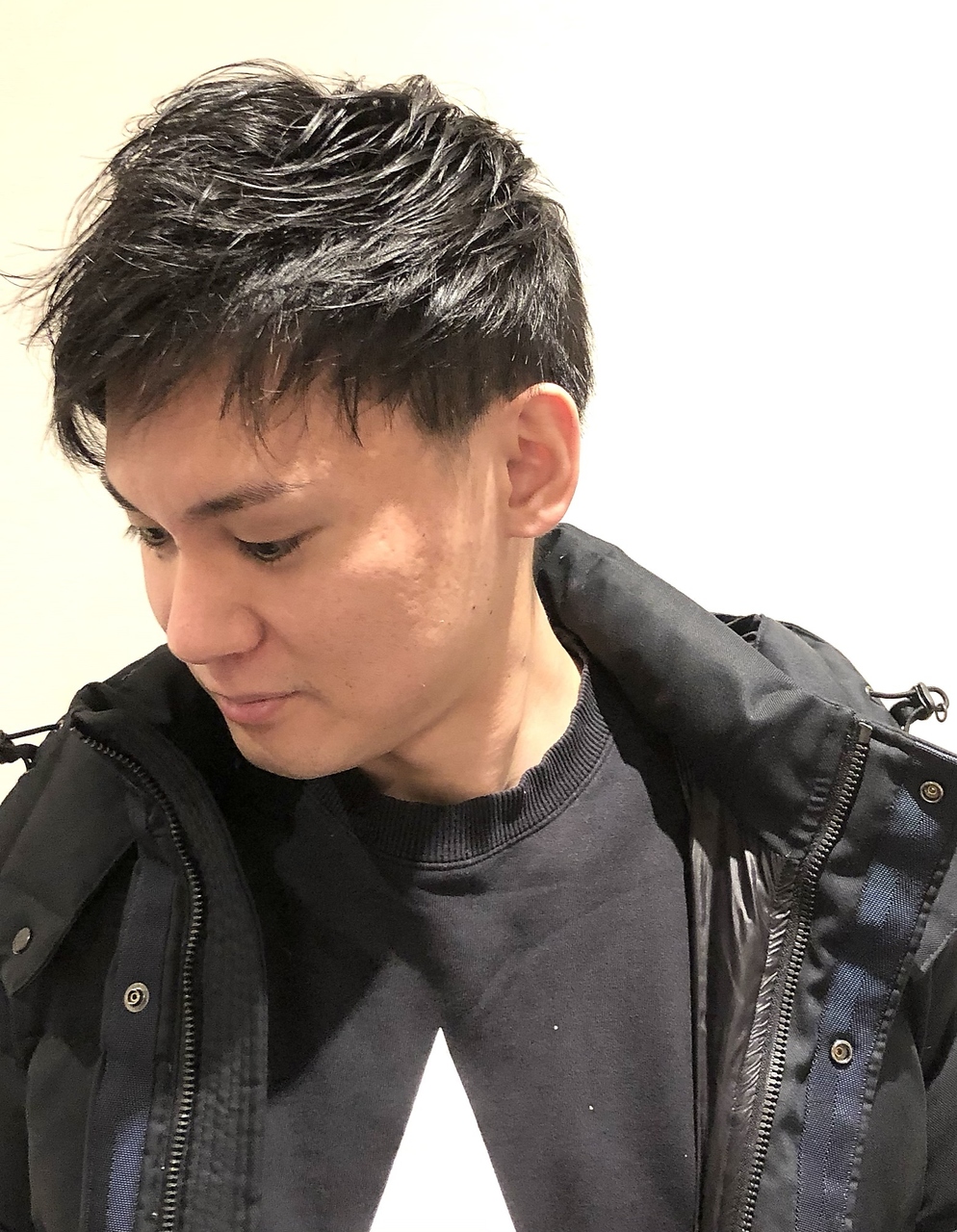 ビジネスマン風ツーブロック