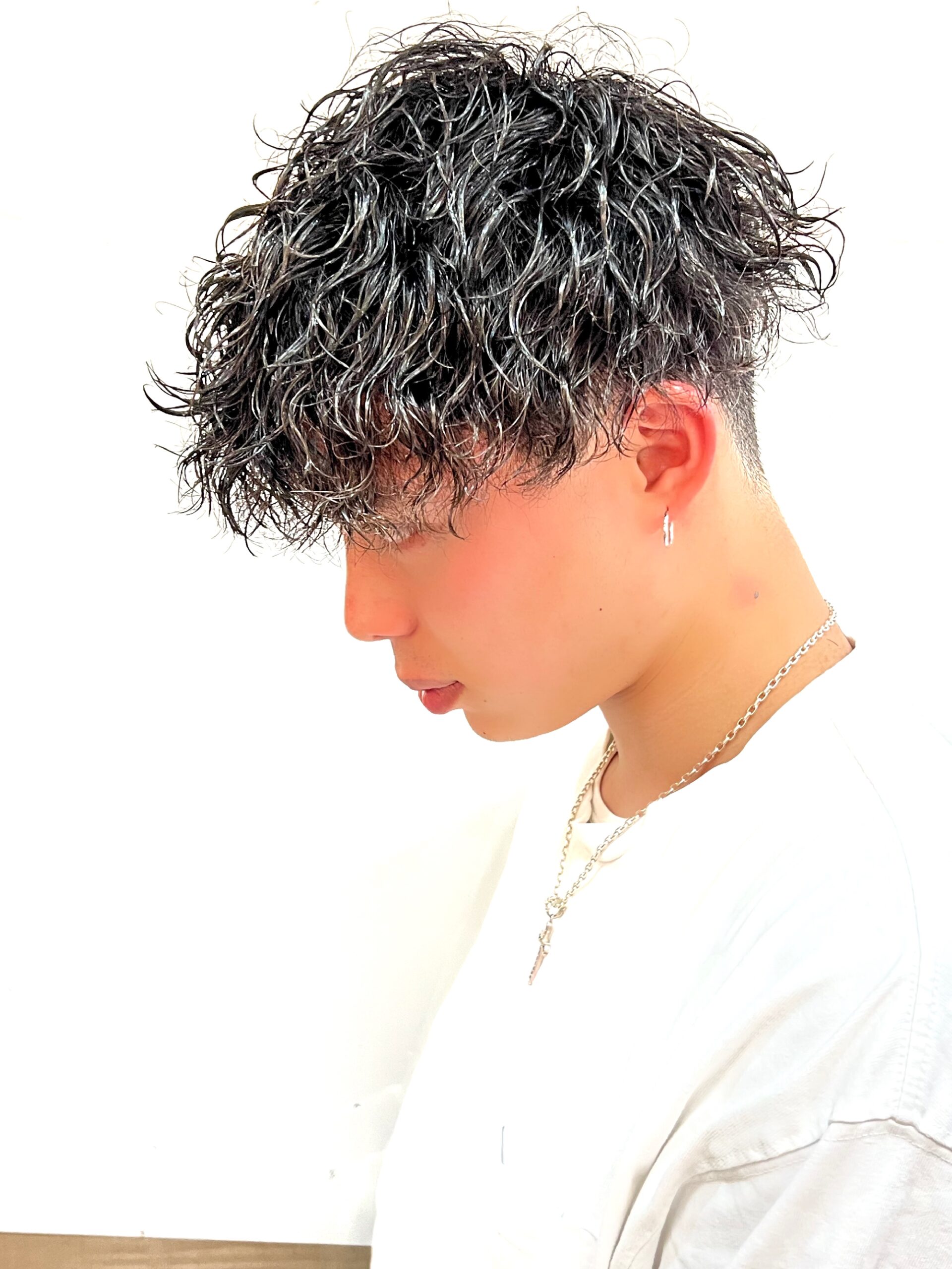 ツイストスパイラルパーマ/ツーブロック/マッシュ/相島弘要