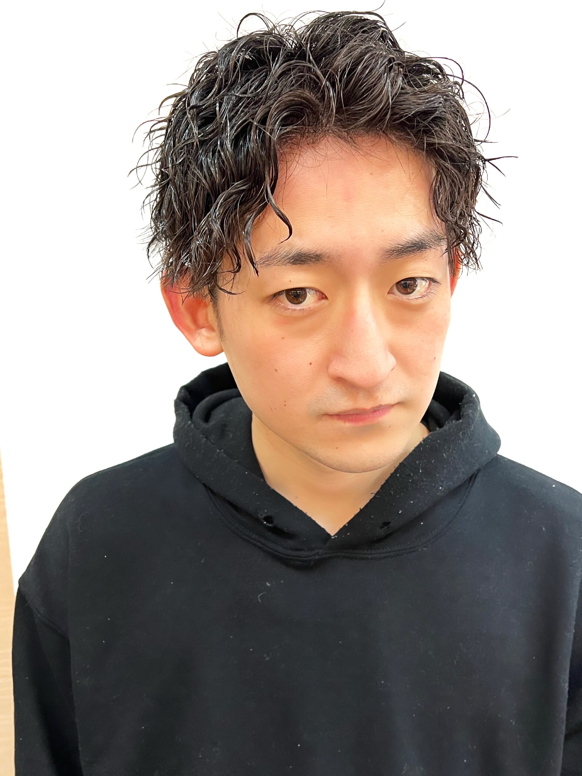 ツイストスパイラルパーマ/ツーブロック/マッシュ/相島弘要