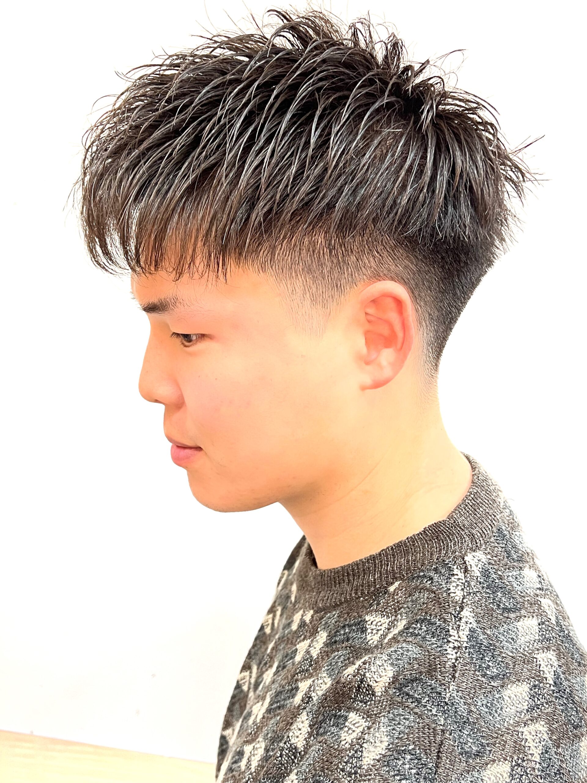 ツーブロック/アップバング/相島弘要