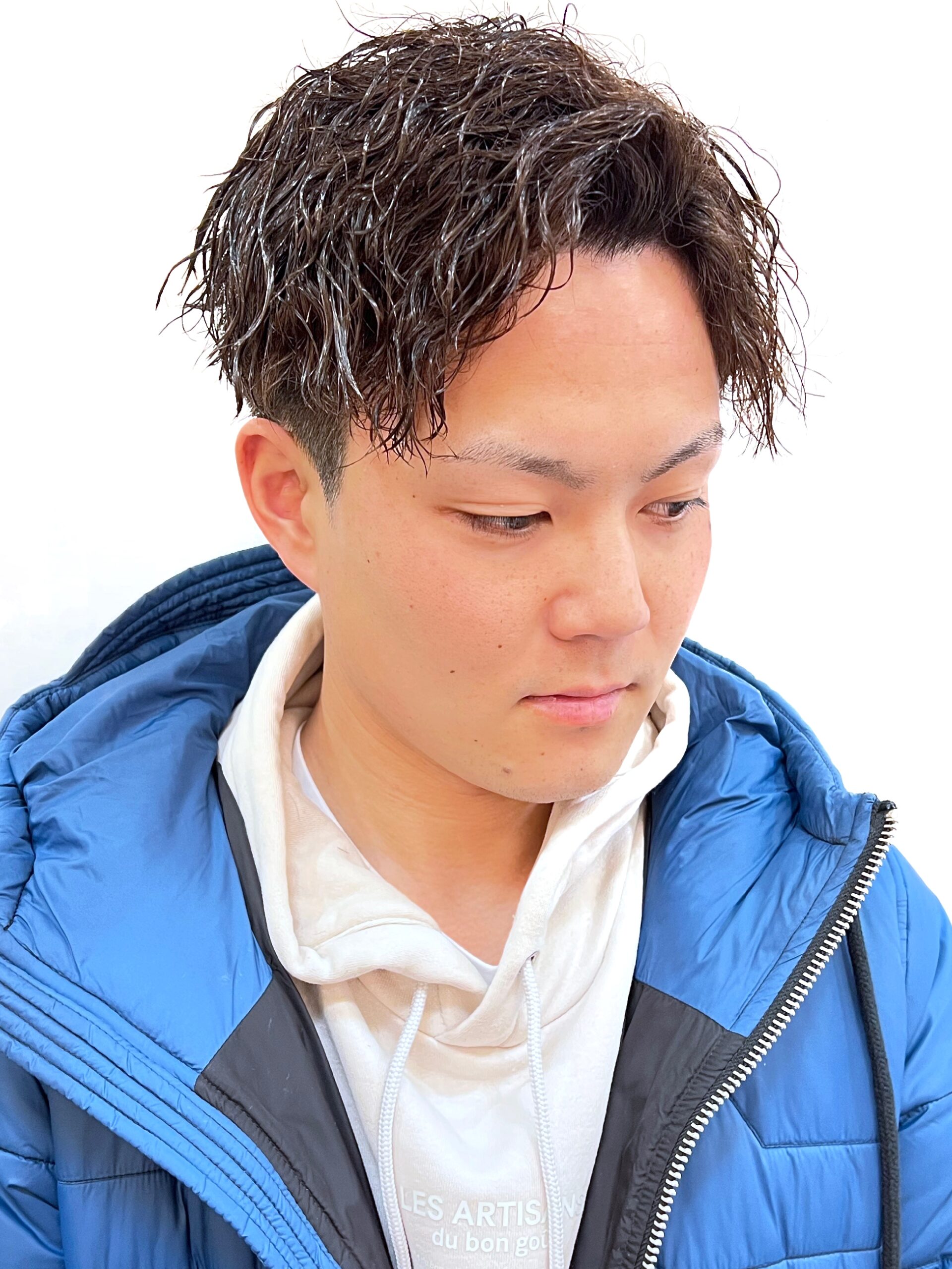 ツイストスパイラルパーマ/ツーブロック/マッシュ/相島弘要