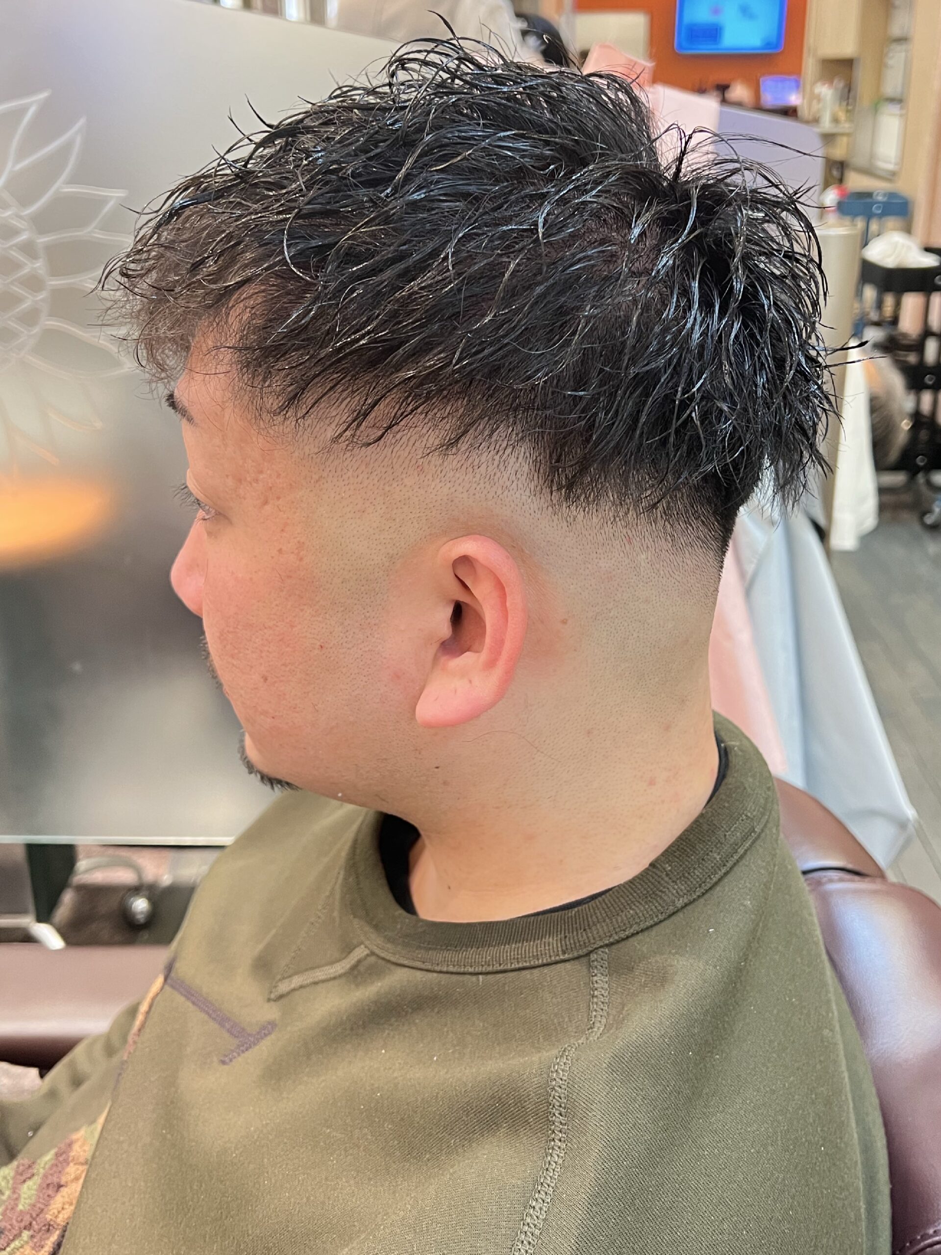 ツイストスパイラルパーマ/ツーブロック/マッシュ/相島弘要