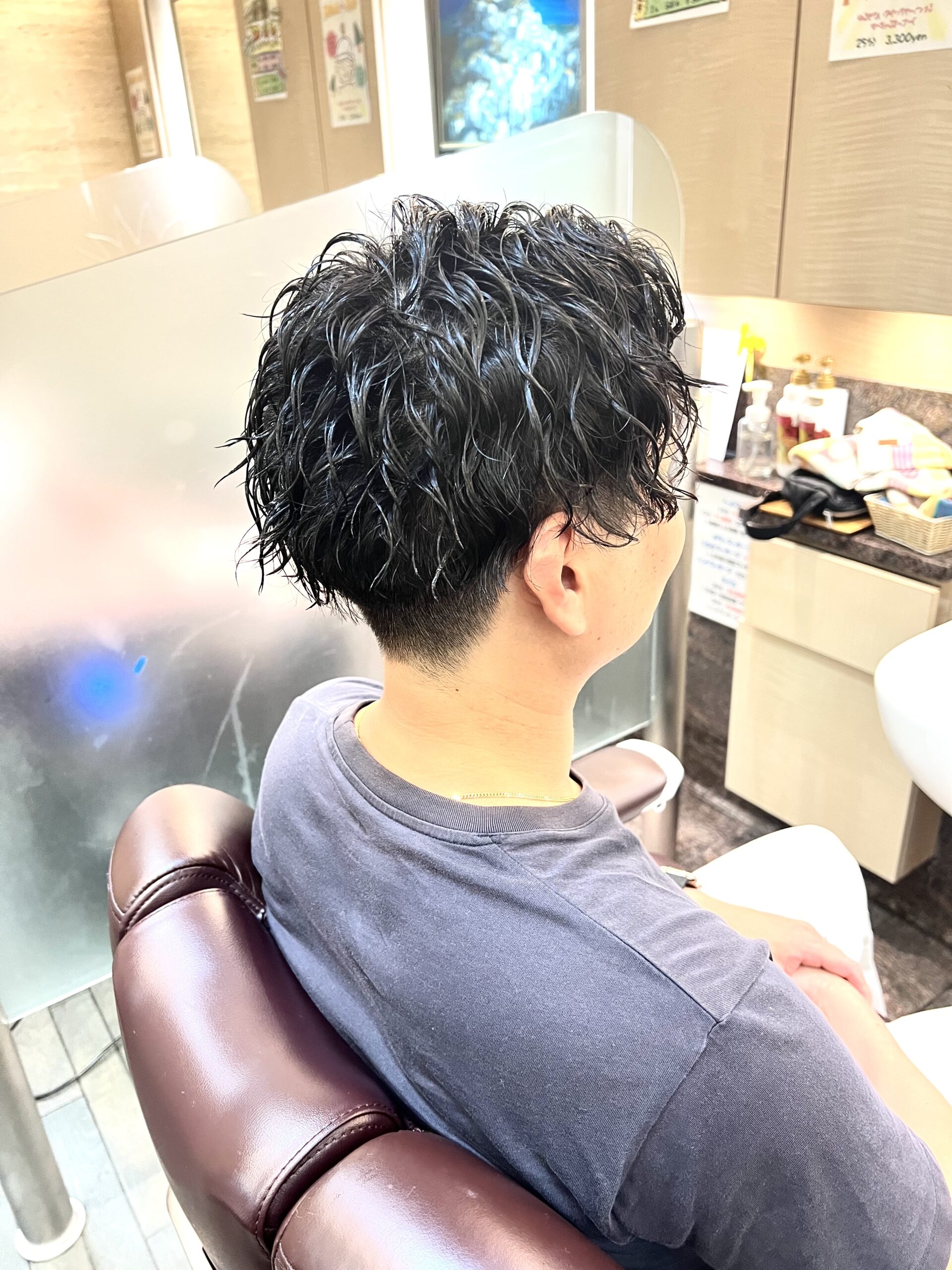 スパイラルパーマ　相島弘要