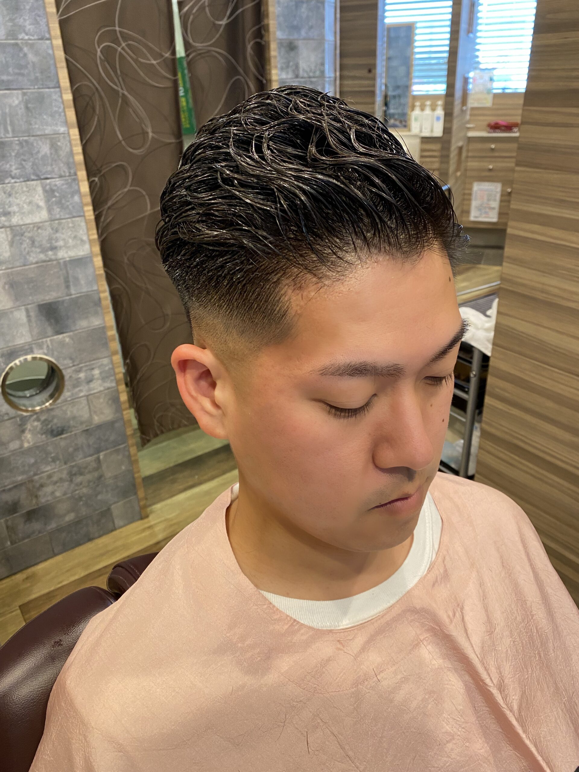 バーバースタイルハードパート