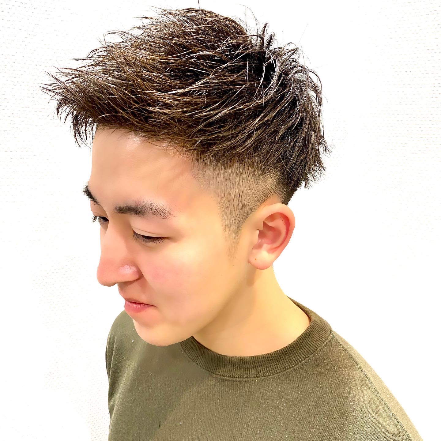 10代20代30代メンズソフトツーブロックビジネス大人カッコイイ