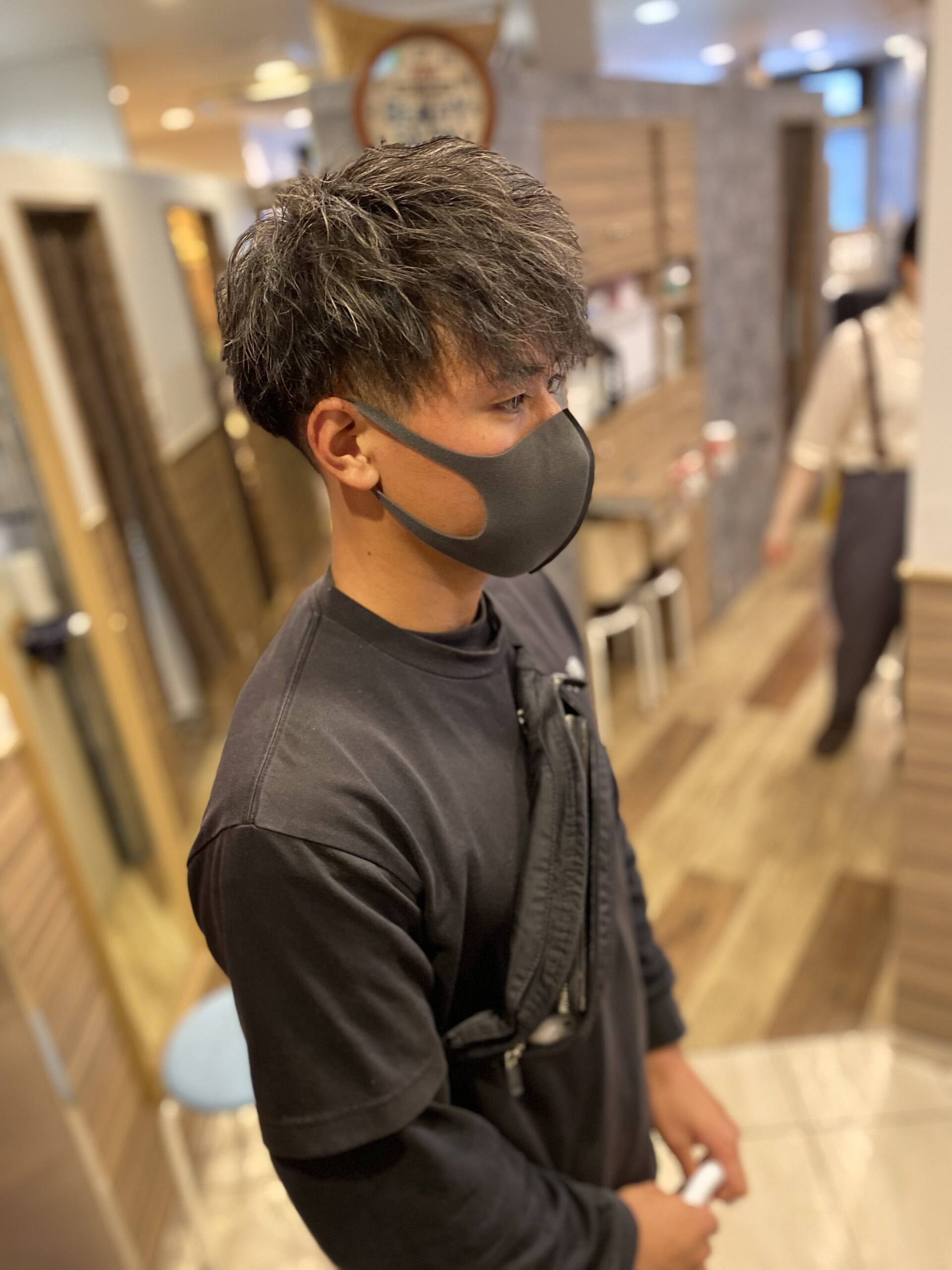 ツイストスパイラルメッシュカラー