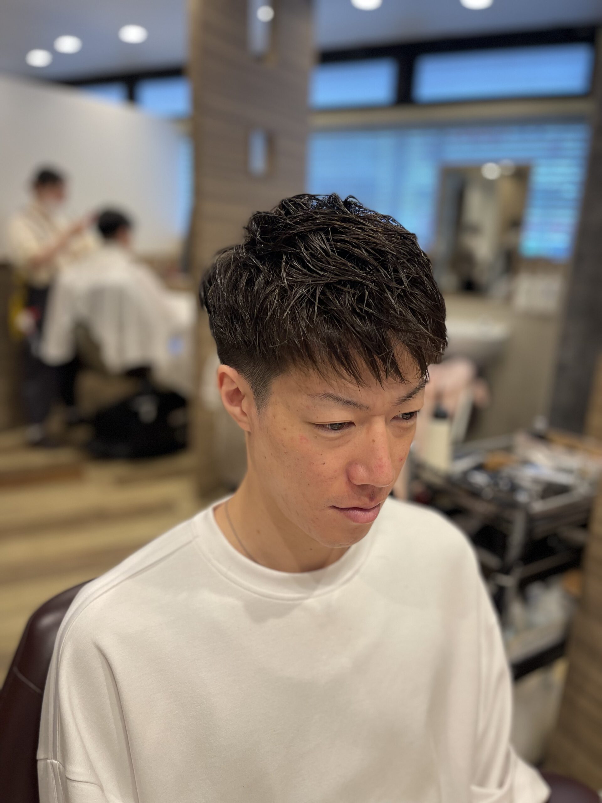 ナチュラルアイロンパーマ