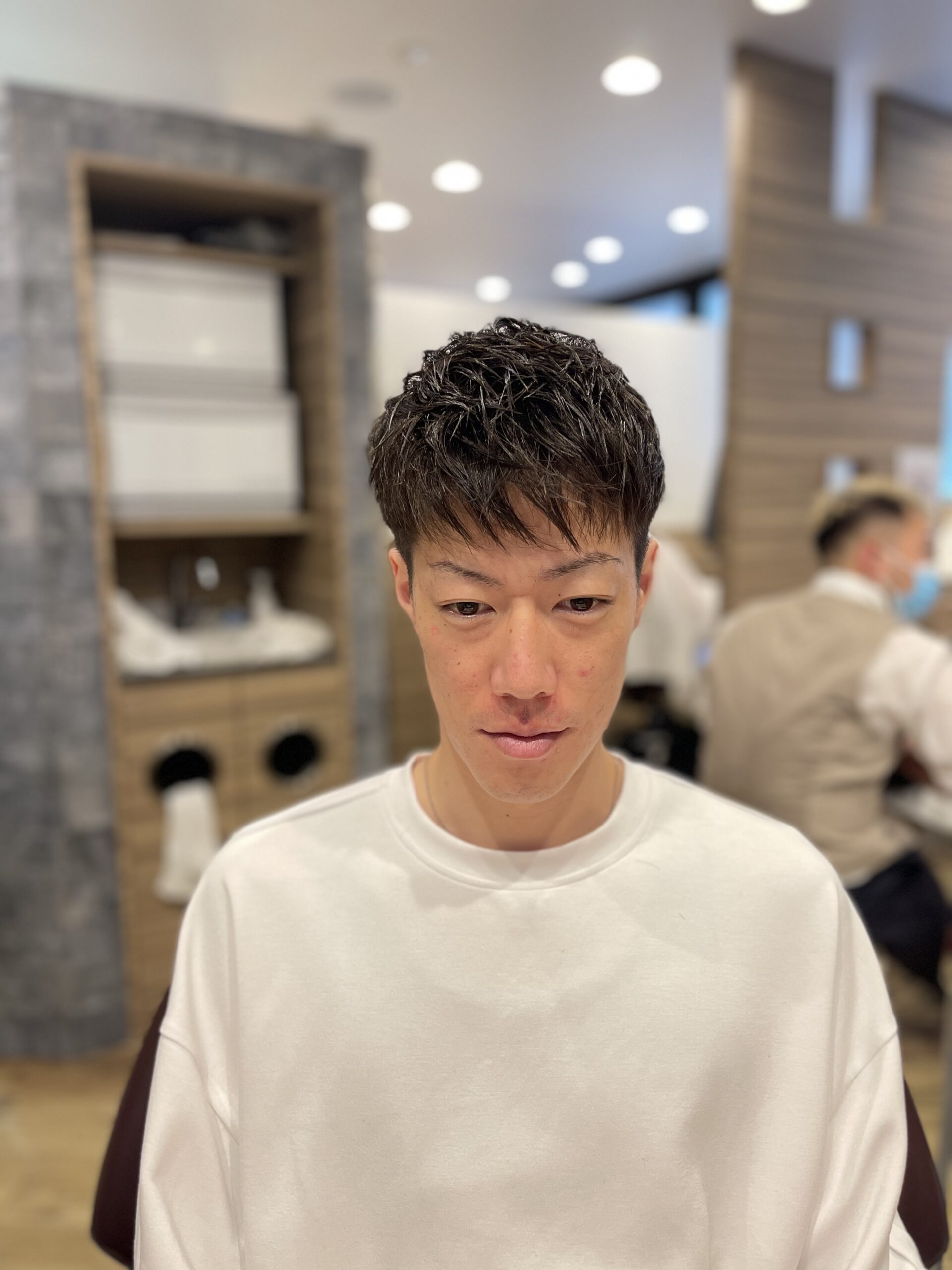 ナチュラルアイロンパーマ