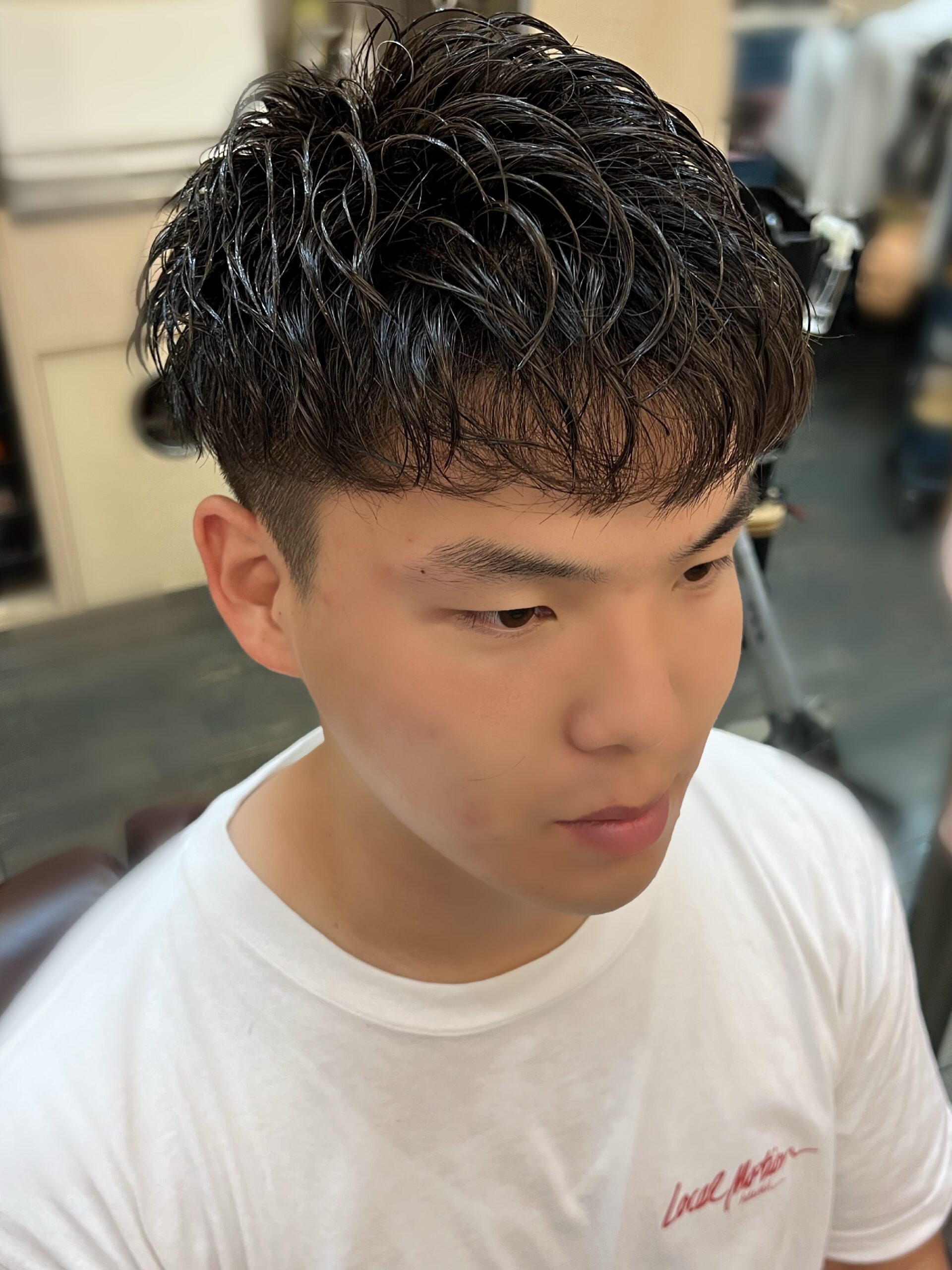 ツーブロックパーマ　相島弘要