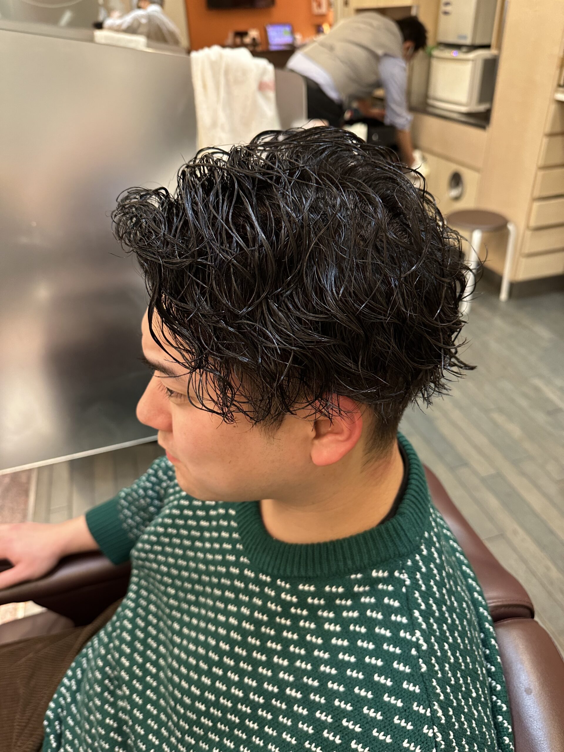 大人気♪ツイスパツーブロック刈り上げ