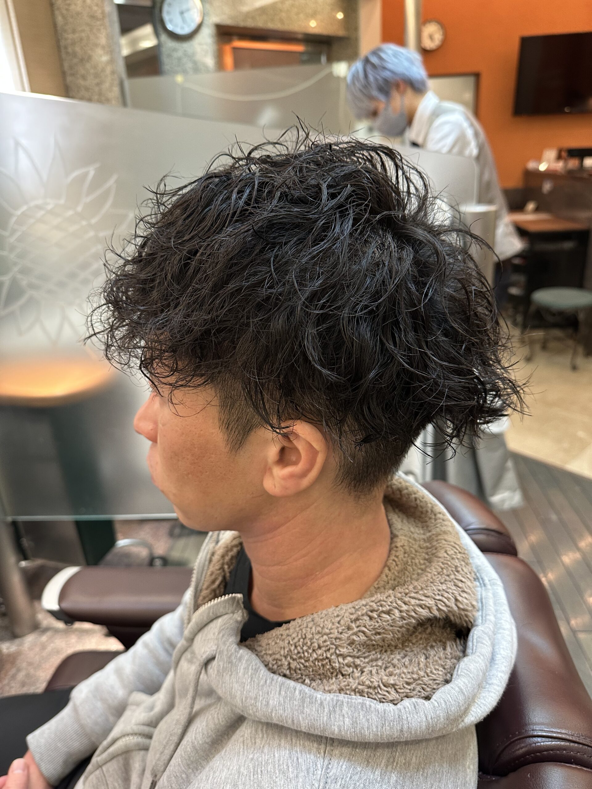 10代20代ツイストスパイラルパーマツイスパマッシュ