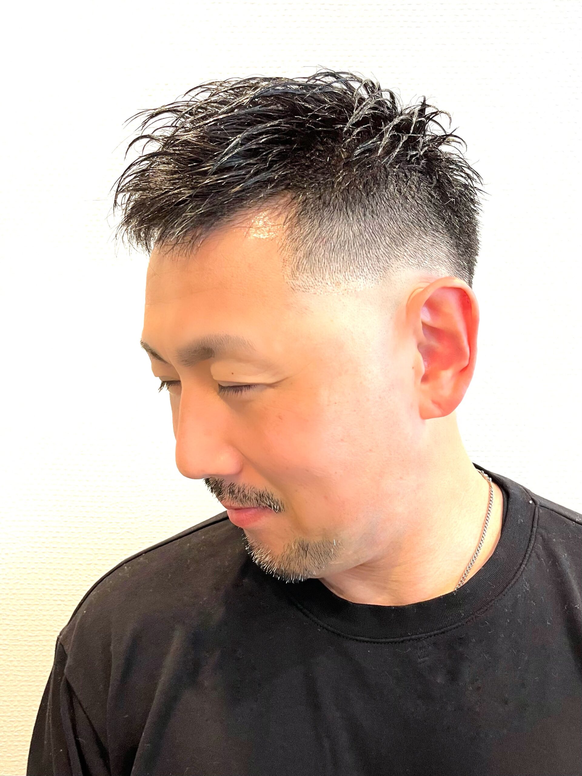 スキンフェード爽やかショートヘアー