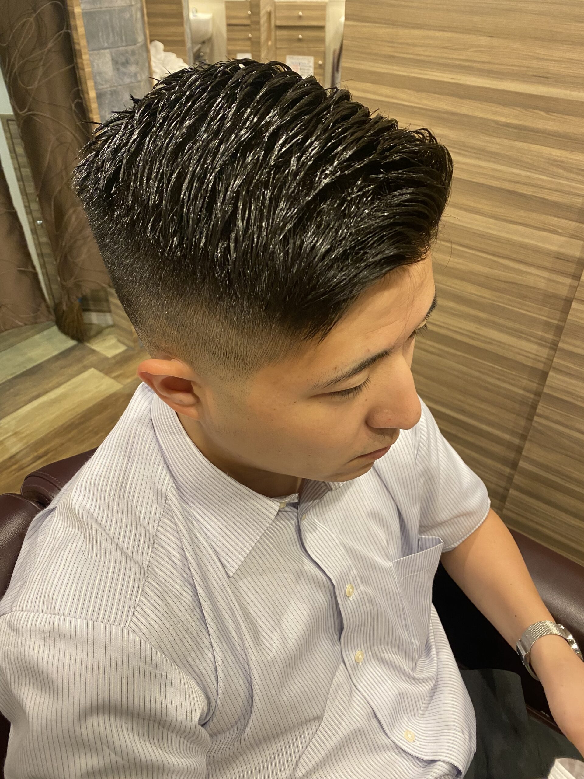 大人ワイルド震災刈り