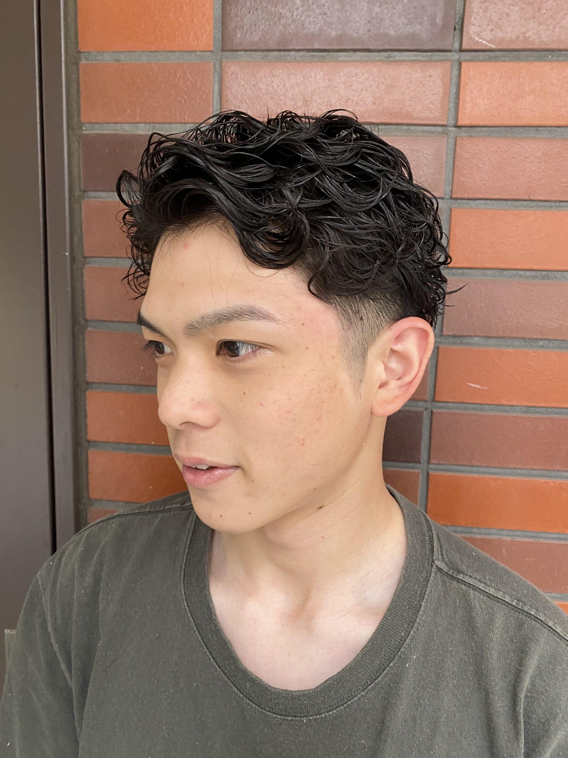 ビジカジパーマ