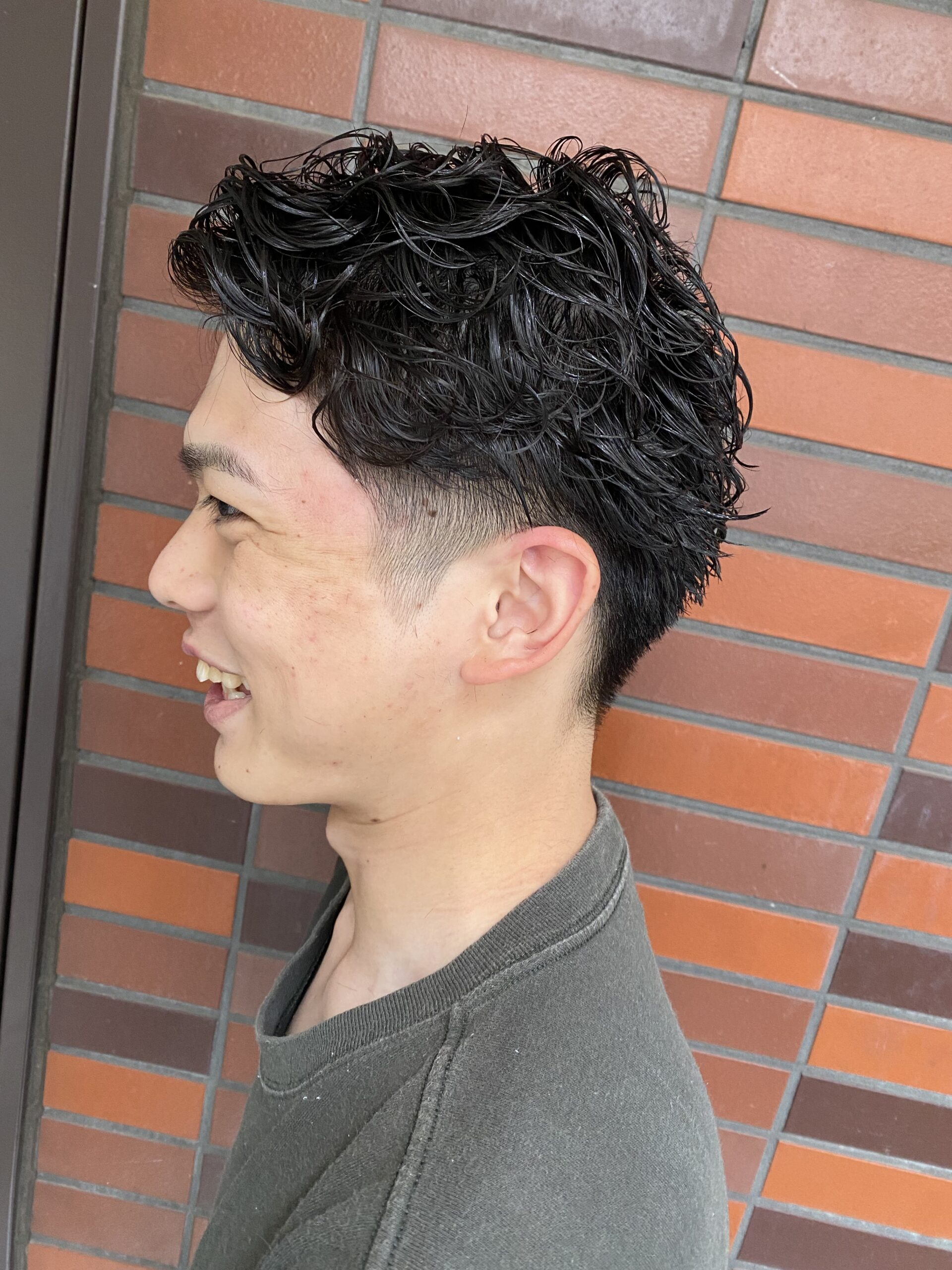 ツーブロパーマストリート