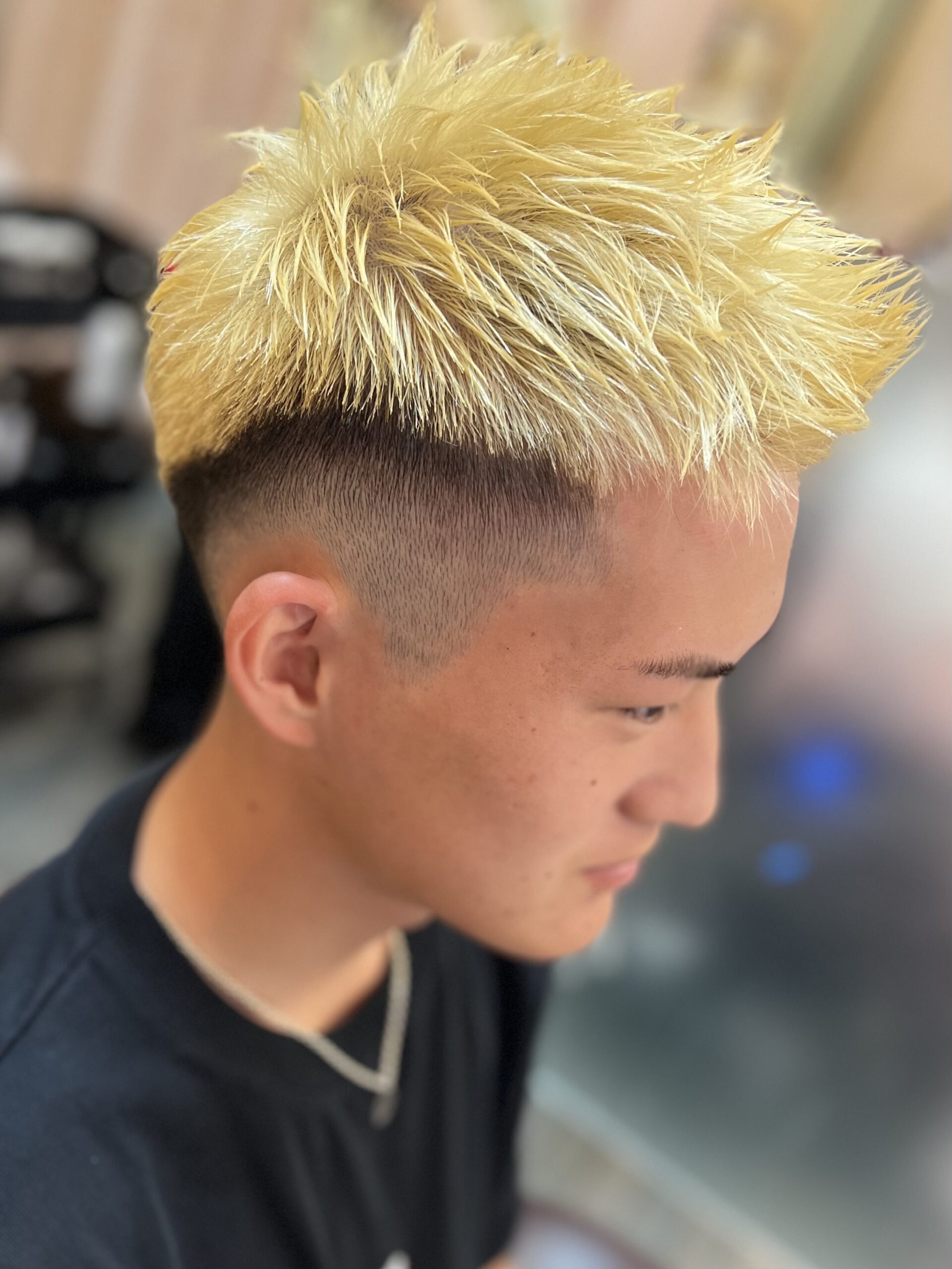 短髪⚡︎フェードブリーチ　相島