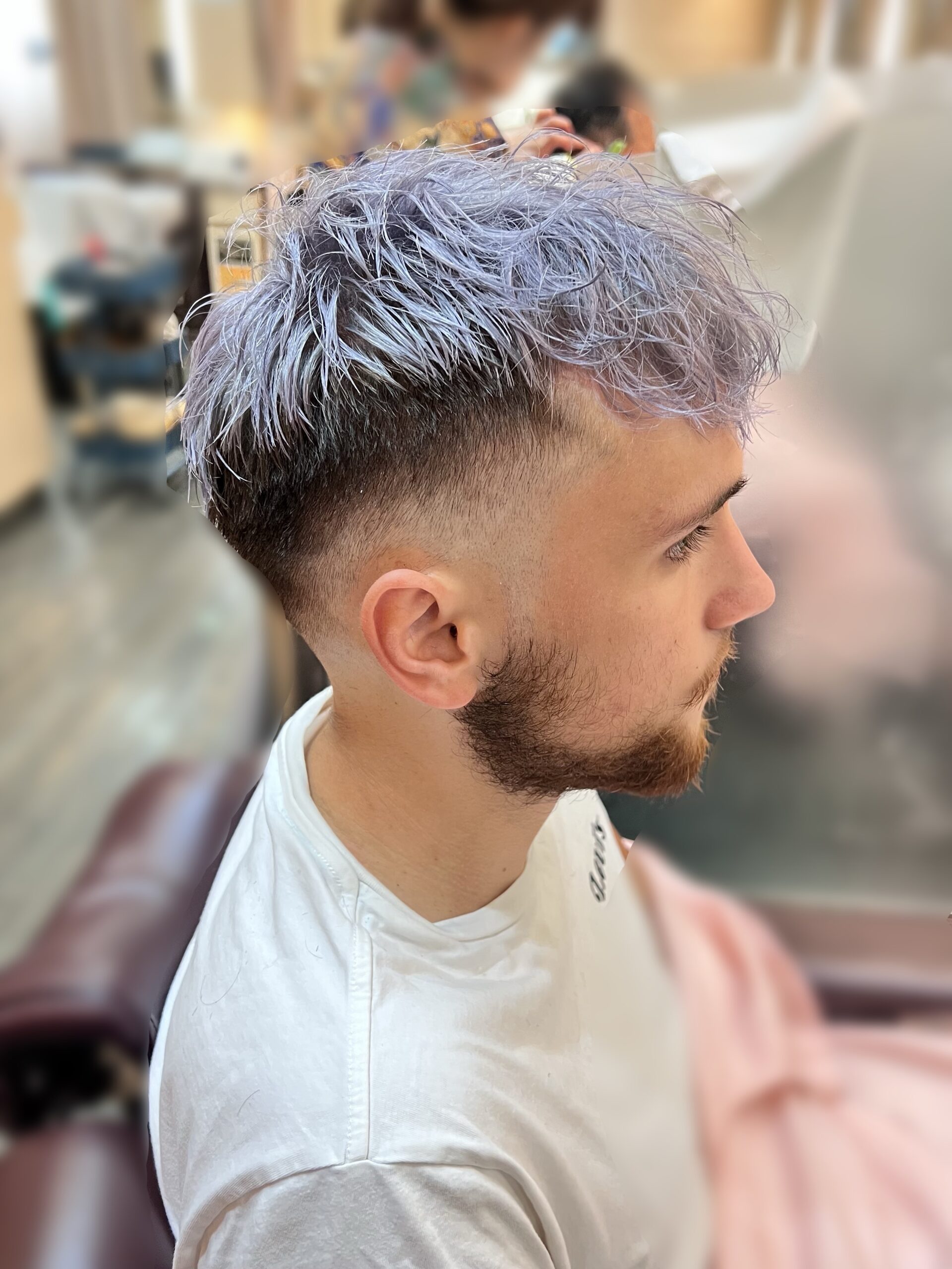 グレーシルバー　フェード