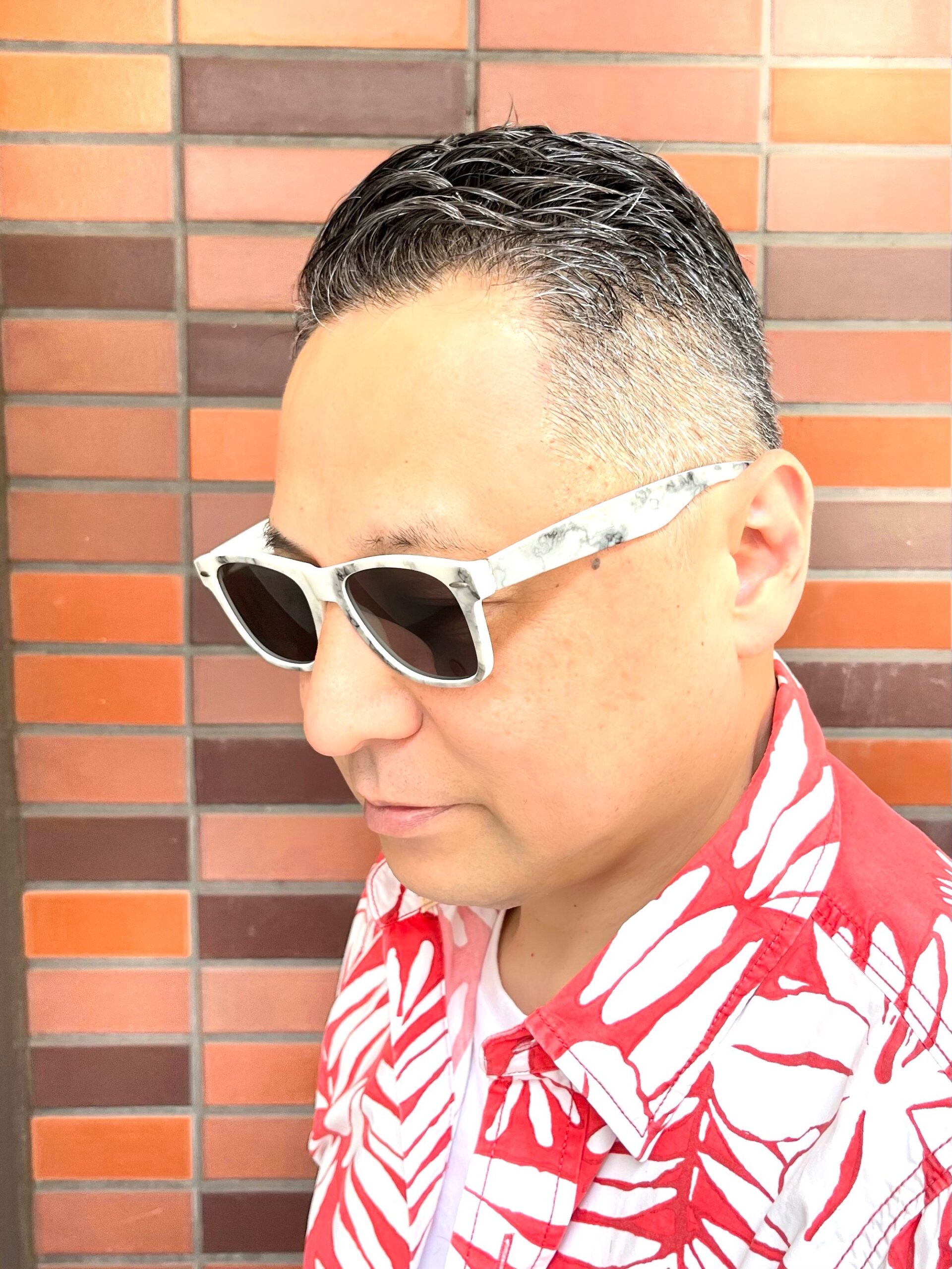 イケオジ！七三パートフェードツーブロ