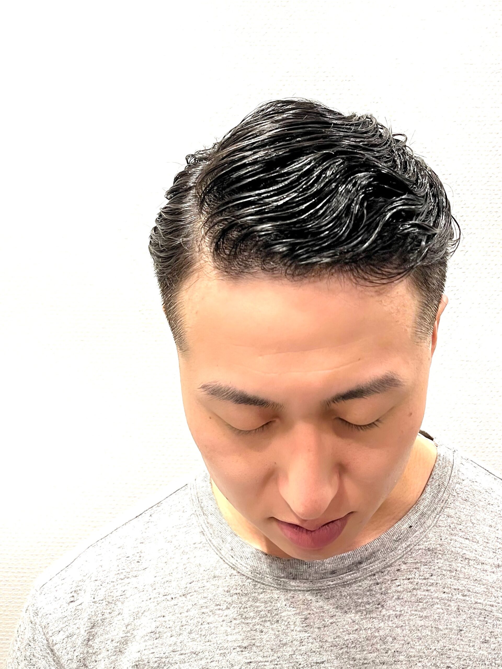 ナチュラルパートさわやかツーブロック