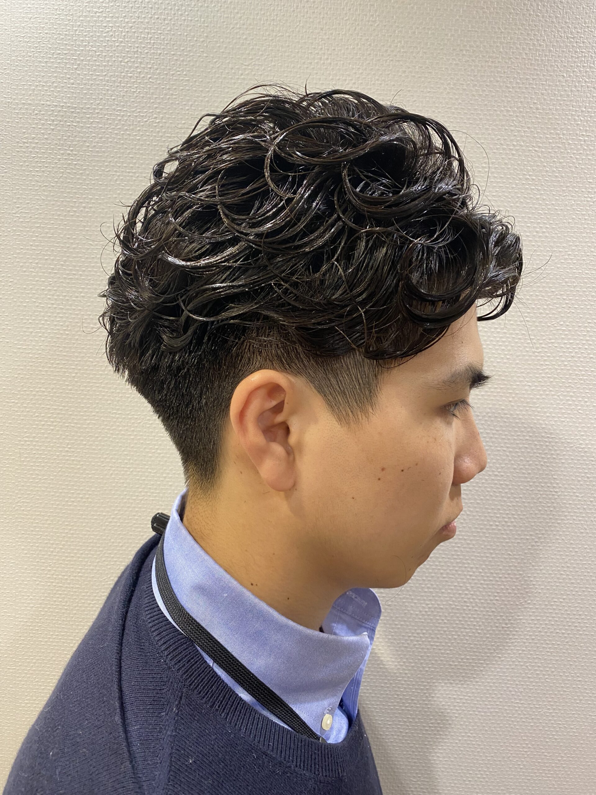 セット時短オシャレビジネスパーマ